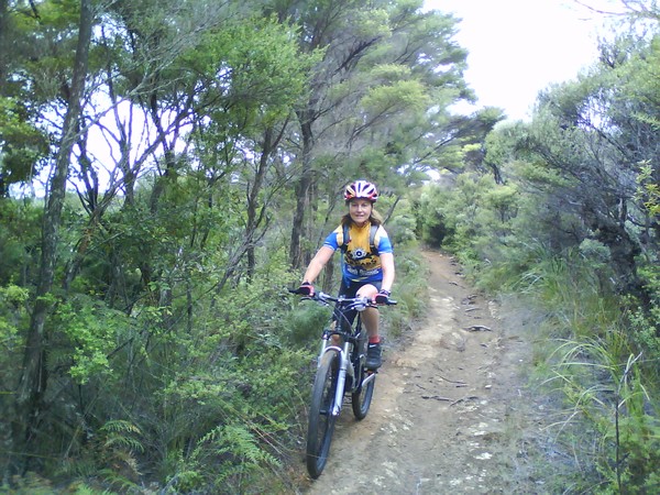 White Cliffs trail Great barrier Island